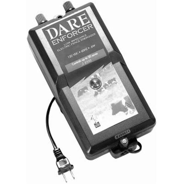Dare Products Dare Products DE 120 Enforcer Series Electric Fence Energizer; 0.30 Joule Output 133899 - main